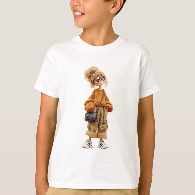 T-shirt litter doll T shirt (Devant)