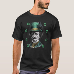 T-shirt Littérature Edgar Allan Poe Fête de la Saint-Patri