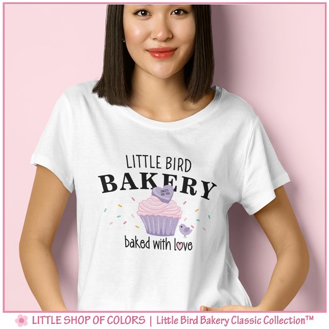 T-shirt Little Bird Bakery Joli Cupcake (Créateur téléchargé)
