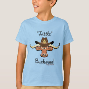 T-shirt Little Buckaroo, Longhorn Steer