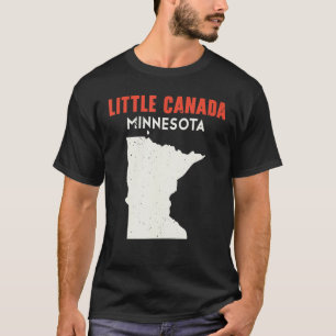 T-shirt Little Canada Minnesota USA State America Travel M