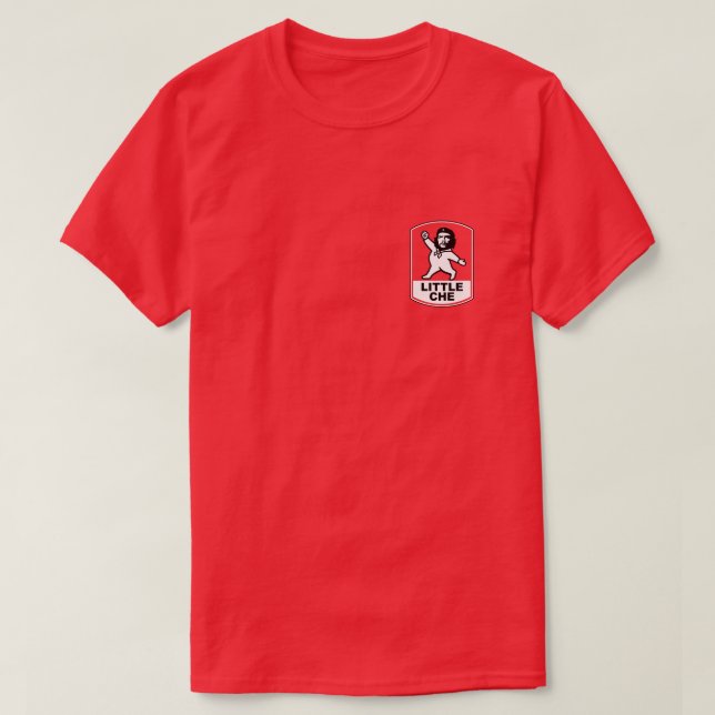 T-shirt Little Che Guevara - logo de restaurant parodie dr (Design devant)