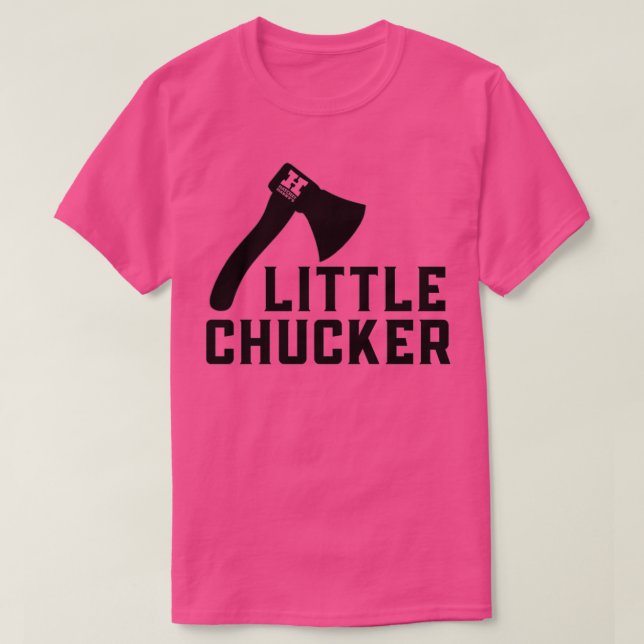 T-shirt Little Chucker Ax jetant drôle 2 (Design devant)