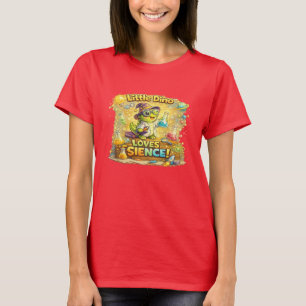T-shirt Little Dino aime la science – Apprentissage mignon