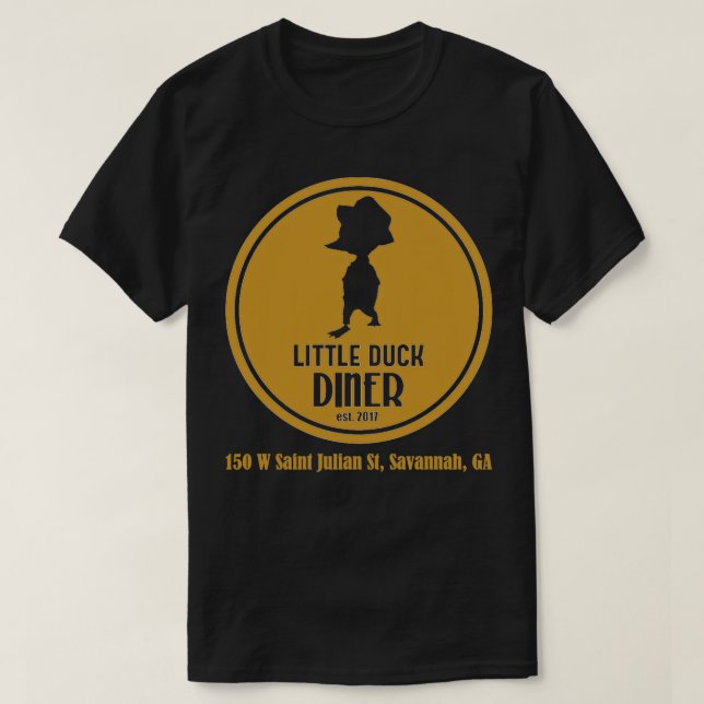 T-shirt Little Duck Diner (Design devant)