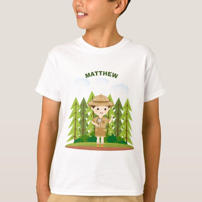 T-shirt Little Explorer (Devant)