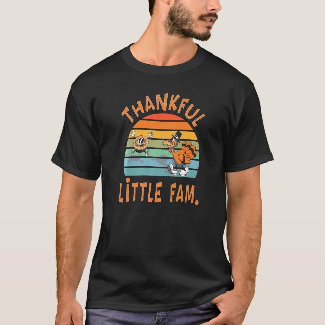 T-shirt Little Family  Thanksgiving Reunion Party (Devant)