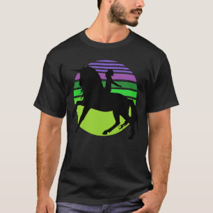 T-shirt Little Girl et son Tiger style années 80 1