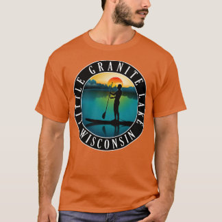 T-shirt Little Granite Lake Wisconsin Paddleboard