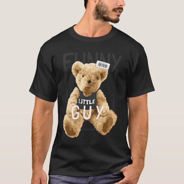 T-shirt Little Guy Teddy (Devant)