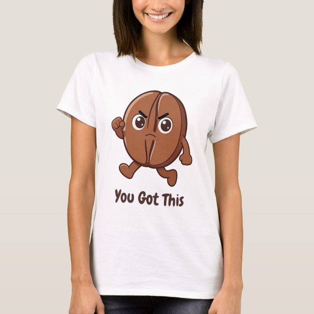 T-shirt Little Kaka – Propulsé par le Café (Devant)