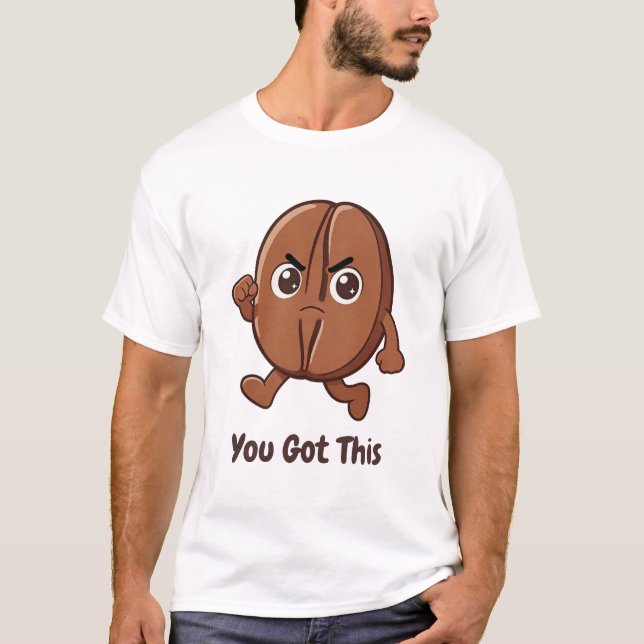 T-shirt Little Kaka – Propulsé par le Café (Devant)