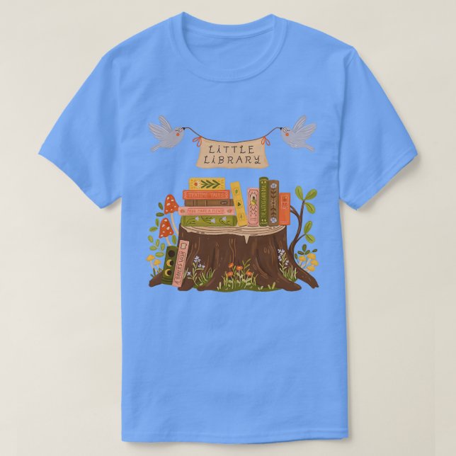 T-shirt Little Library (Design devant)