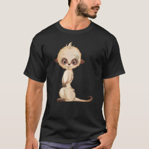 T-shirt Little Meerkat Manguster