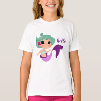 T-shirt little mermaid petite chemisette
