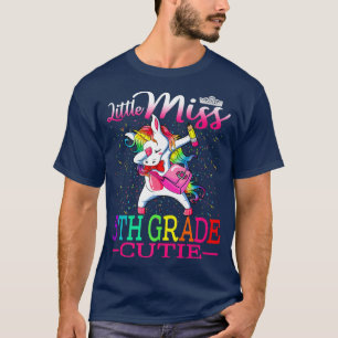 T-shirt Little Miss 5e Cutie Première Journée De L'École U