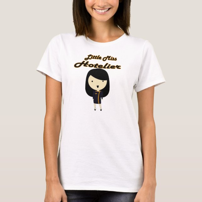 T-shirt Little Miss Hotelier (Devant)