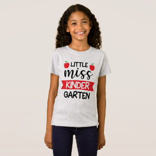 T-Shirt Little Miss Kindergaten