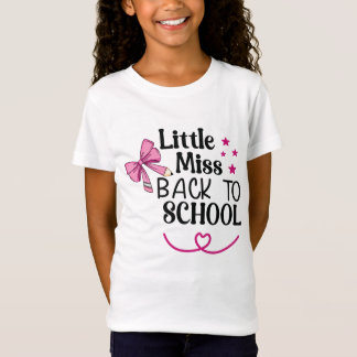 T-Shirt Little Miss Retour À L'École 2024
