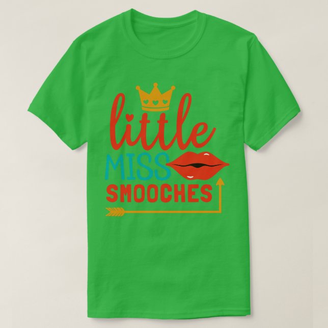 T-shirt Little Miss Smooches (Design devant)