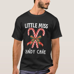 T-shirt Little Miss Sucre de canne Naughty Funny Ugly Chri