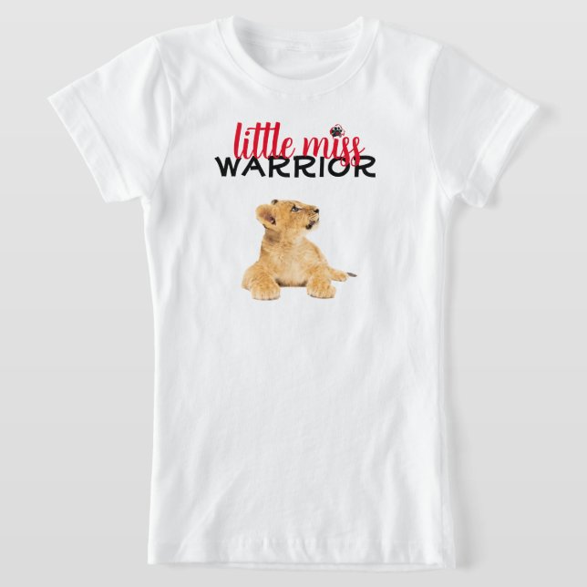 T-Shirt Little Miss Warrior (Poser)