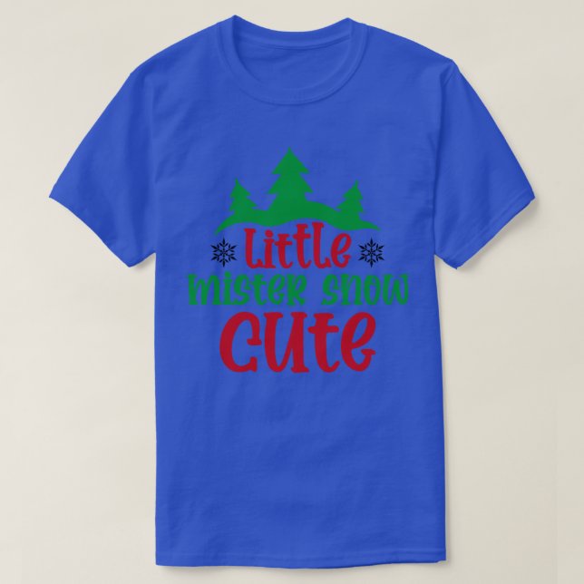 T-shirt Little Mister Snow (Design devant)