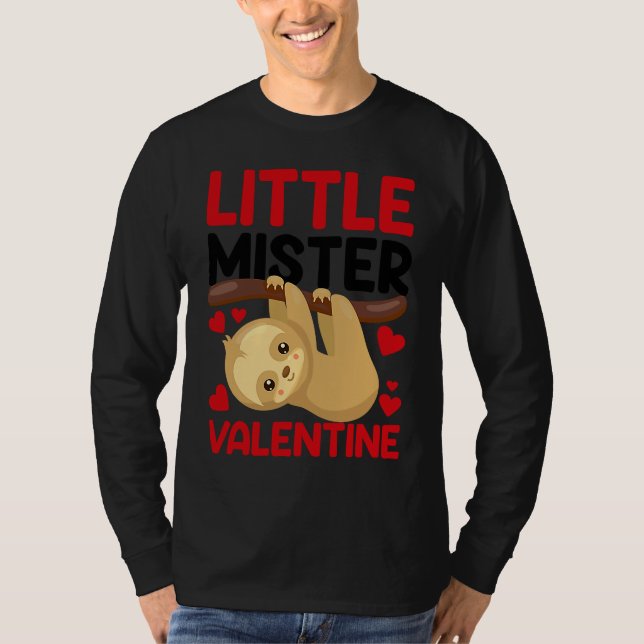 T-shirt Little Mister Valentine  1 (Devant)