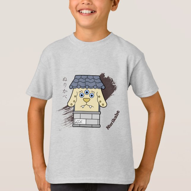 T-shirt Little Nurikabe Yokai (Devant)