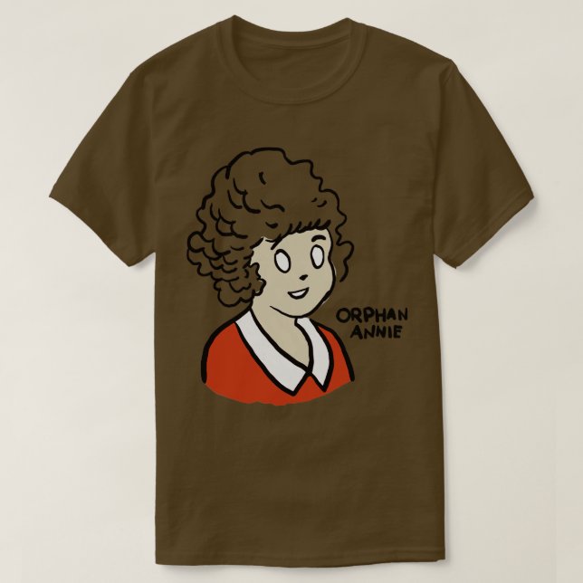 T-shirt Little Orphan Annie (Design devant)