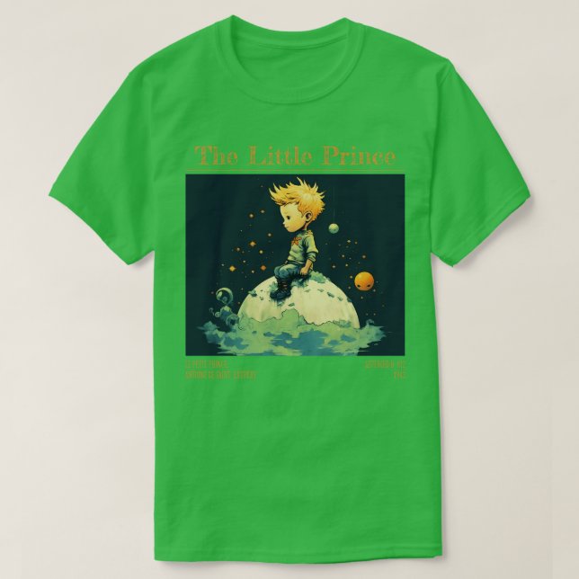 T-shirt Little Prince Le Petit Prince livres pour enfants  (Design devant)