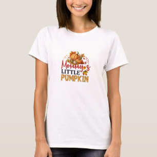 T-shirt Little Pumpkin arrive bientôt Baby Shower d'Automn