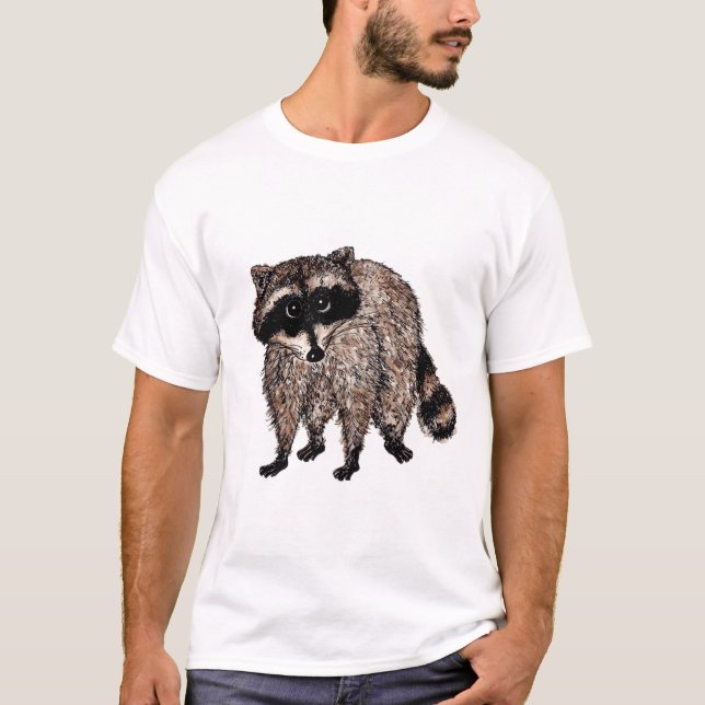 T-shirt Little Raccoon (Devant)