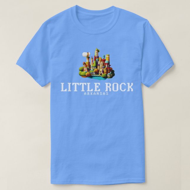 T-shirt Little Rock Arkansas (Design devant)