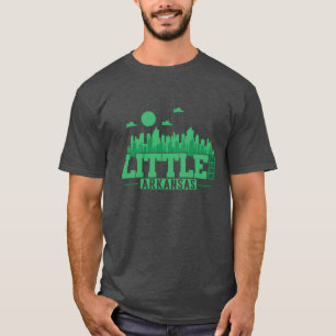 T-shirt Little Rock City dans l'État de l'Arkansas amis