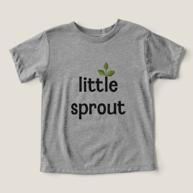 T-shirt Little Sprout (Design Recto)