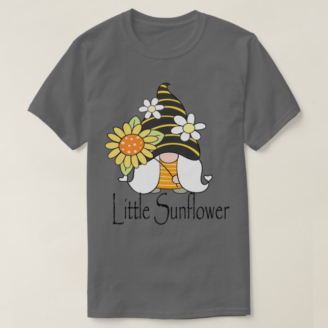 T-shirt Little Sunflower migre Gnome (Design devant)