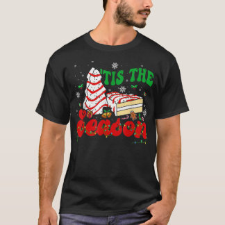 T-shirt Little Tis' Season Christmas Tree Cakes Debbie