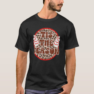 T-shirt Little Tis' Season Christmas Tree Cakes Debbie