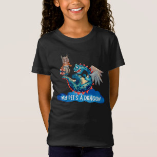T-Shirt Little Vikings : Mon poète est un dragon