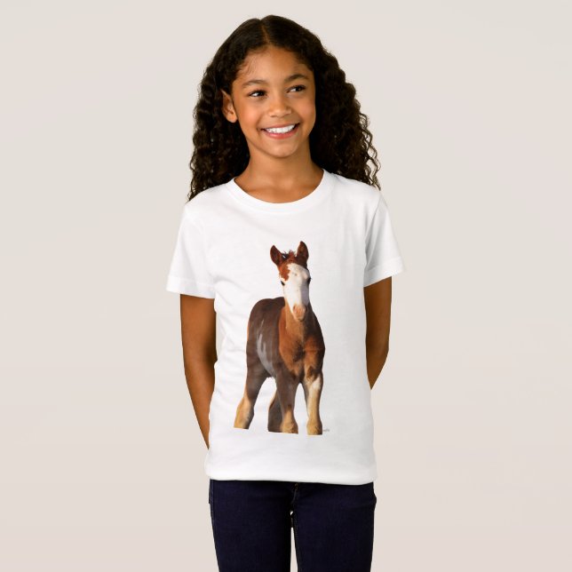 T-shirt Little Wild Mustang (Devant entier)