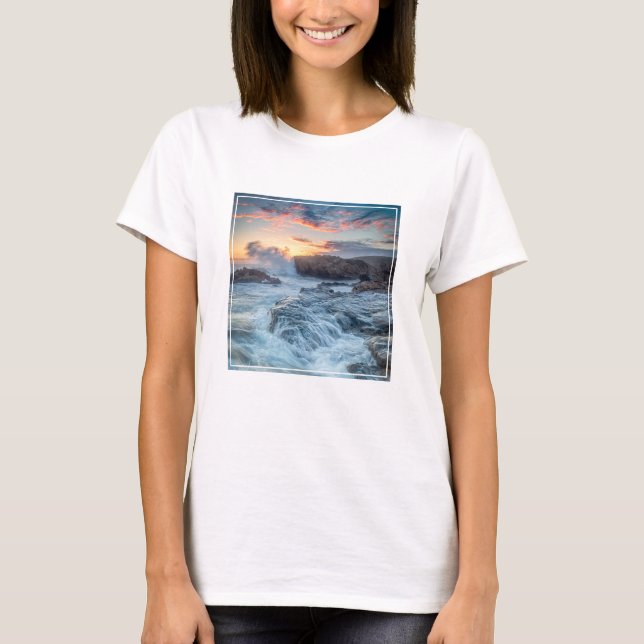T-shirt Littoral | Carmel California (Devant)