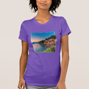 T-shirt Littoral Varenna, Lombardie, Italie