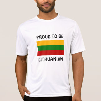 T-shirt Lituanie : Fière d'être lituanienne