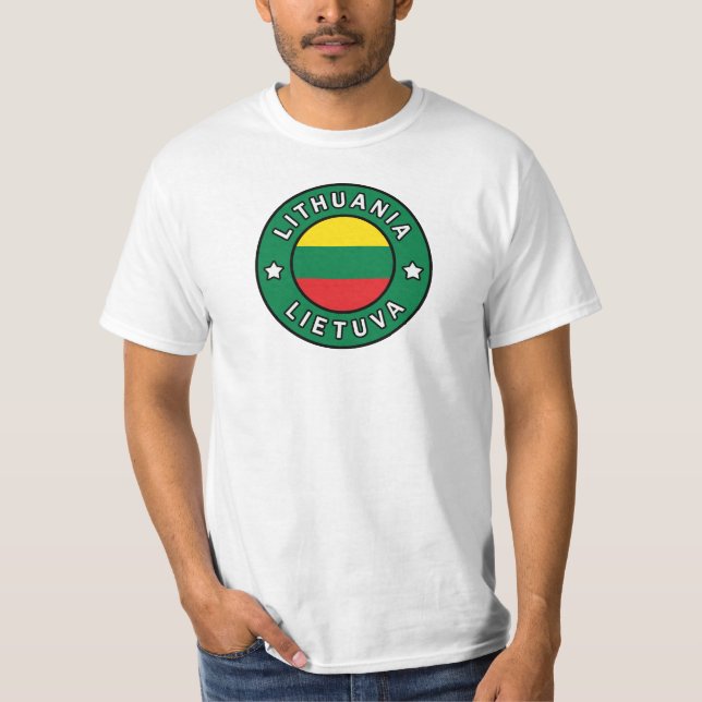T-shirt Lituanie Lietuva (Devant)