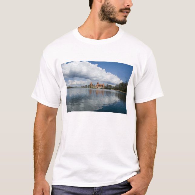 T-shirt Lituanie, Trakai. Château de l'île (Devant)