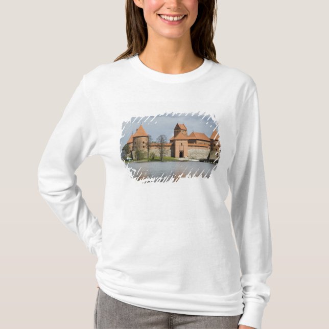 T-shirt Lituanie, Trakai. Château de l'île 2 (Devant)