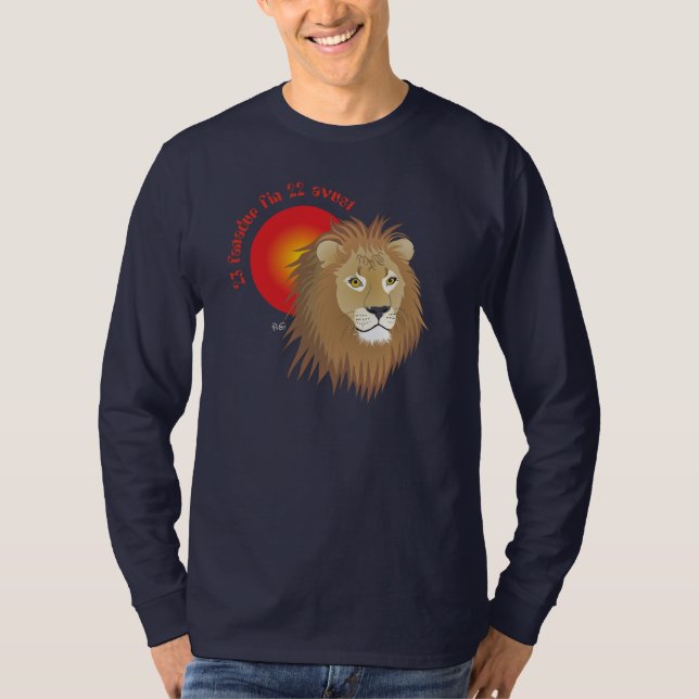 T-shirt Liun 23 fanadur fin 22 avust (Devant)