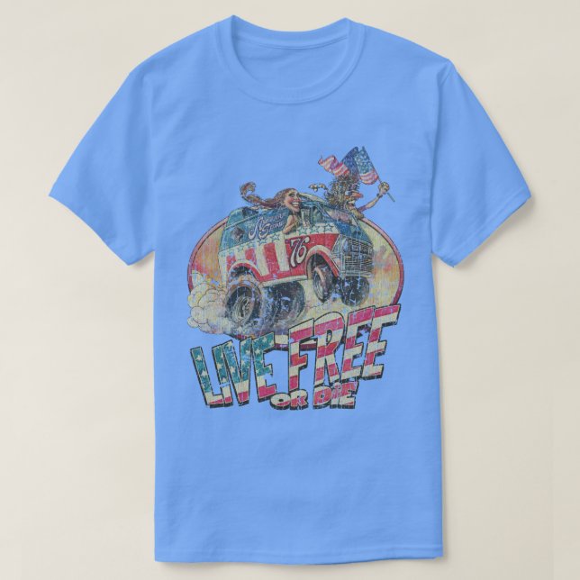 T-shirt Live Free (Design devant)