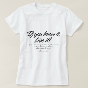 T-shirt Live It